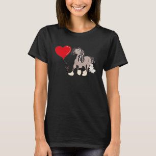 Gypsy With Heart Balloon Valentines Day Love Boys T-Shirt