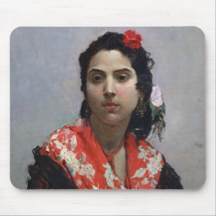 Gypsy Woman Mouse Pad