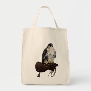 Gyrfalcon on Glove Tote Bag