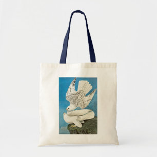 Gyrfalcons, aka Gerfalcons by John James Audubon Tote Bag