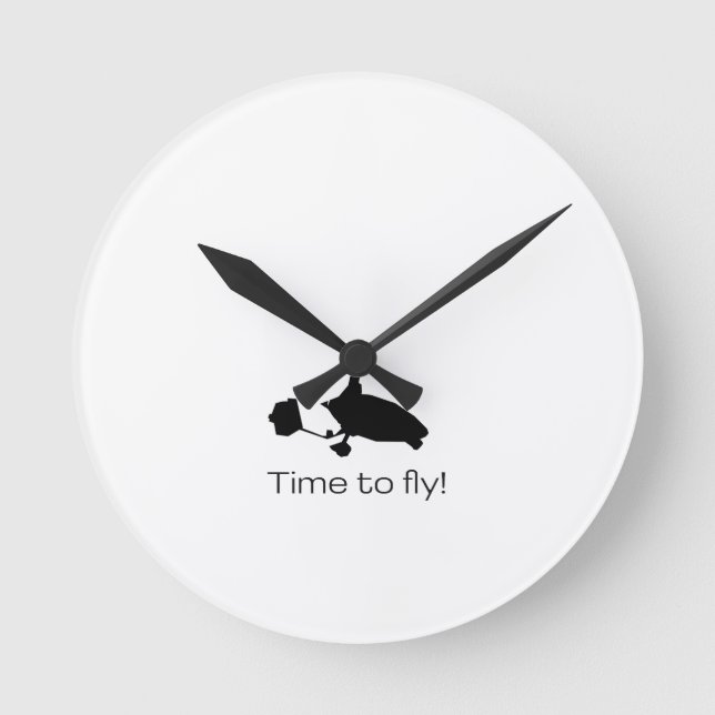 Gyrocopter Clock (Front)