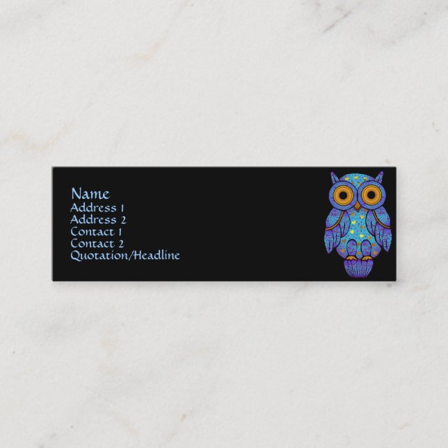 H00t Owl Profile Cards (Front)