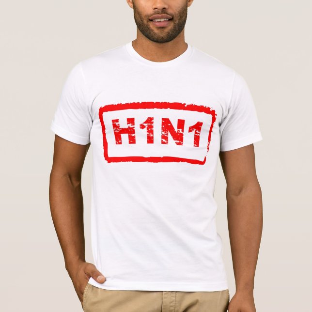 H1N1 Swine Flu Virus T Shirt (Front)