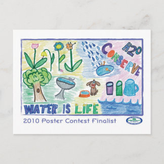 H2O Conserve Postcard