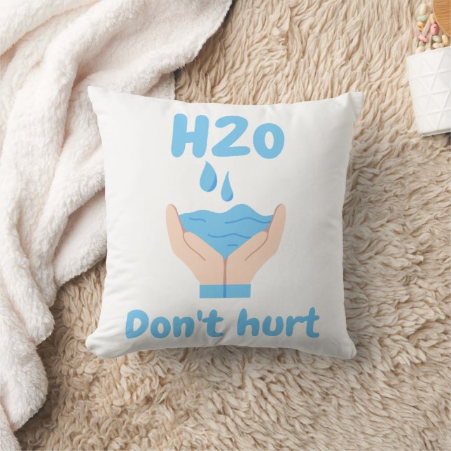 h2o don't hurt cushion (Blanket)