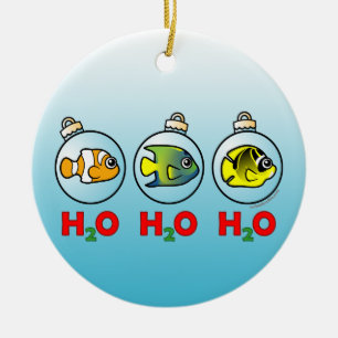 H2O! H2O! H2O! CERAMIC ORNAMENT