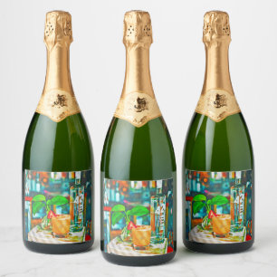 H2O SPARKLING WINE LABEL
