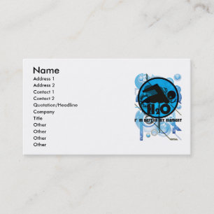 H2O_SWIMMER BUSINESS CARD