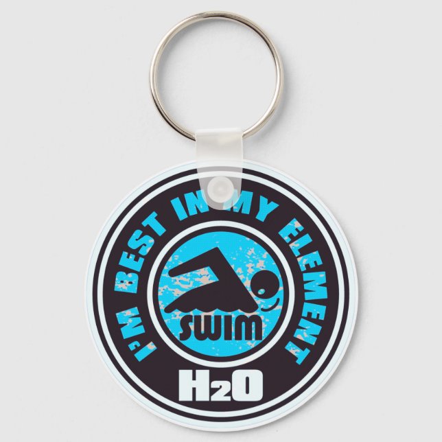 H2O_SWIMMER KEY RING (Front)