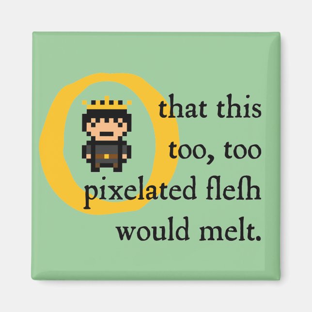 H4ML3T (magnet) Magnet (Front)