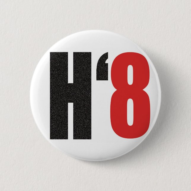 H8TE - Vote No on Prop 8 6 Cm Round Badge (Front)