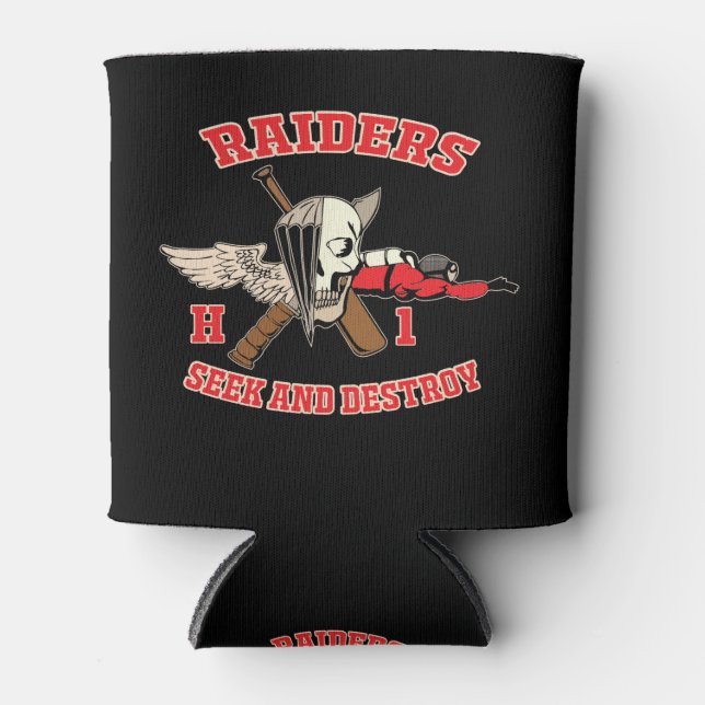 H-1 Raiders Can Cooler (Front)