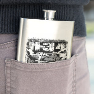 H-34 Choctaw Hip Flask
