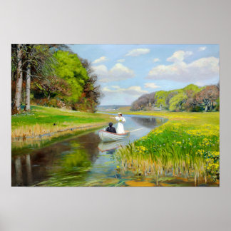 H.A. Brendekilde - Vintage Romantic Art Poster