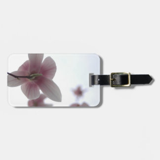 H.A.S. Arts luggage tag, image detail, Magnolia Tag