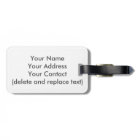 H.A.S. Arts luggage tag, Pittsburgh Doughnuts