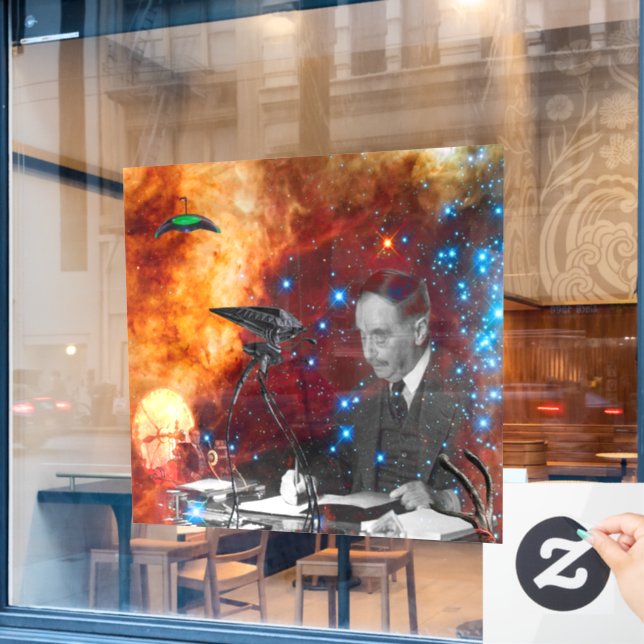 H.G.Wells Science Fiction  (Cafe Window)