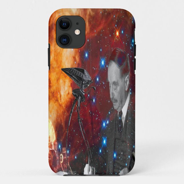 H.G.Wells Science Fiction Case-Mate iPhone Case (Back)