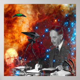 H.G.Wells Science Fiction Poster