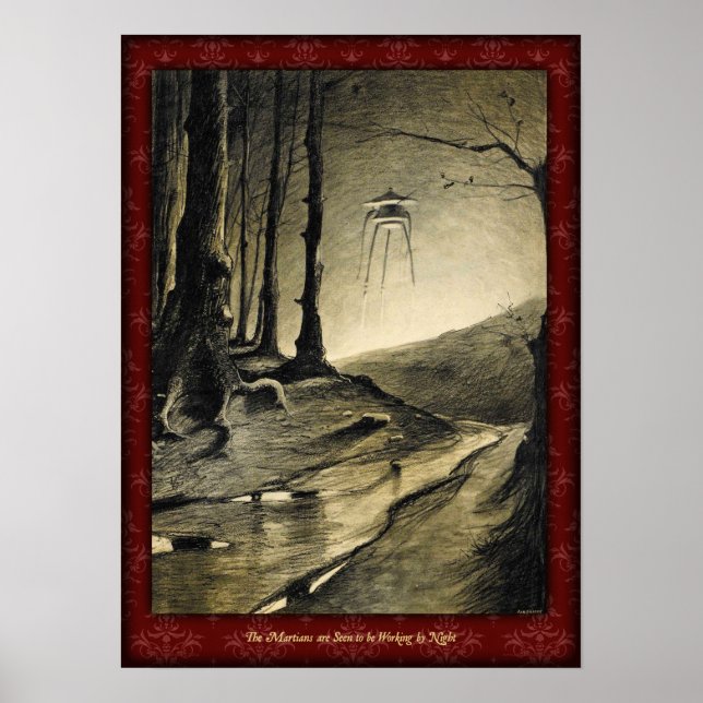 H G Wells War of the Worlds Poster 2 (Front)