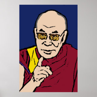 H.H. the Dalai Lama poster 1