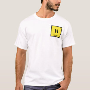 H - Hamilton New Jersey Chemistry Periodic Table T-Shirt