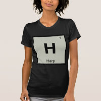 H - Harp Music Chemistry Periodic Table Symbol