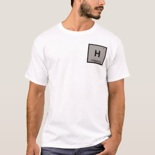 H - Hattiesburg Mississippi Chemistry City Symbol T-Shirt