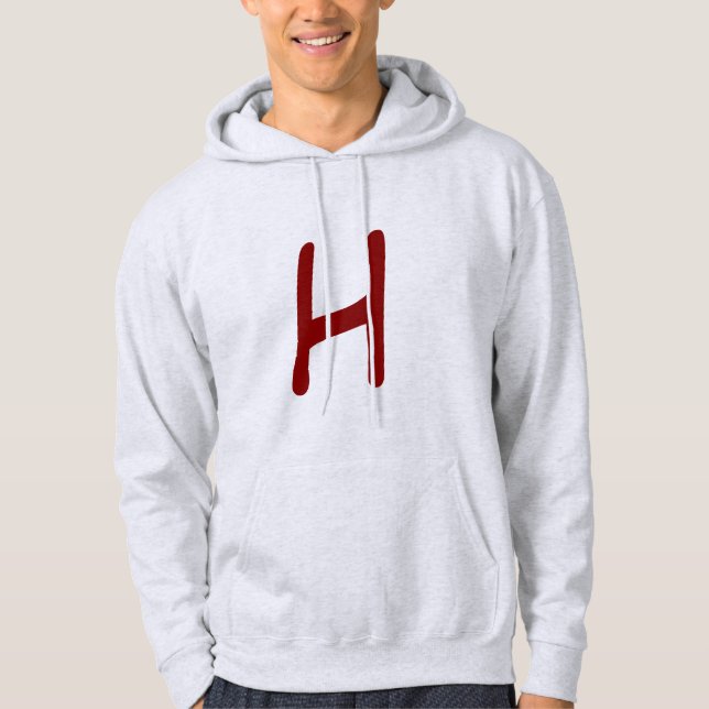 H hooded sweatshirt (Front)