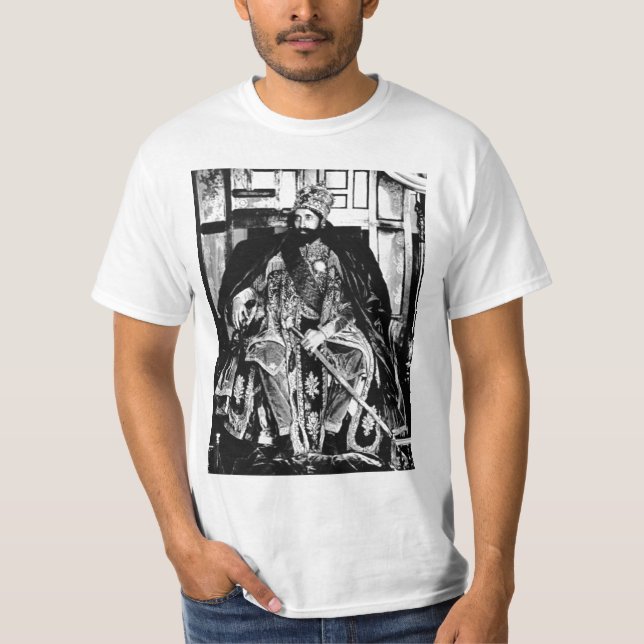 H.I.M. HAILE SELASSIE I - T-SHIRT (Front)