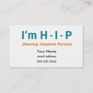 H-I-P ID Cards