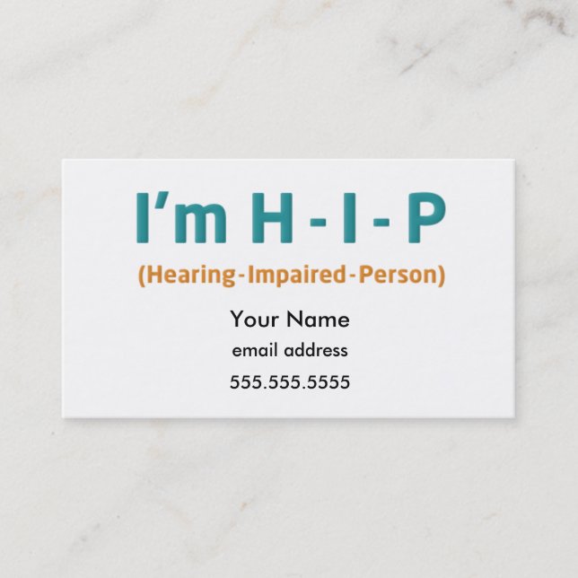 H-I-P ID Cards (Front)
