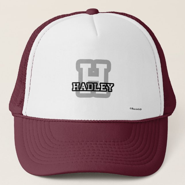 H is for Hadley Trucker Hat (Front)