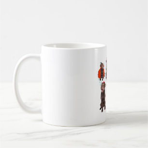 H is for Halloween Labrador Dog Coffee Mug