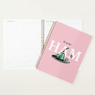 "H is for HAM" Alphabet Design Planner