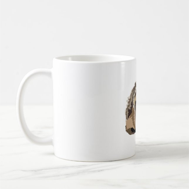 H is for Hedgehog  Coffee Mug (Left)