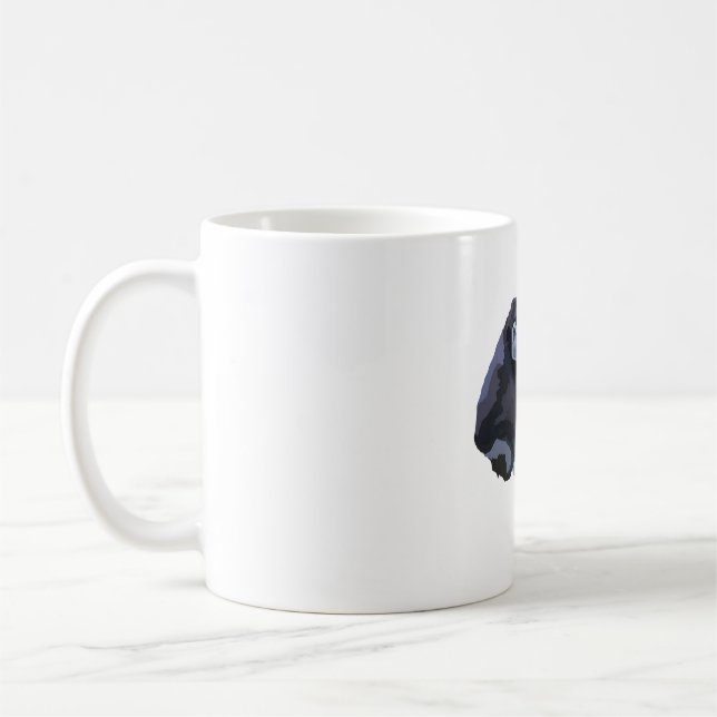 H is for Hoolock Gibbon  Coffee Mug (Left)
