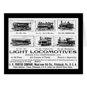 H K Porter & Co.Light Locomotives