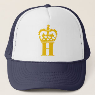 H - Letter - Name Trucker Hat