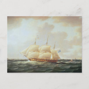 H.M.S. Minerva Postcard