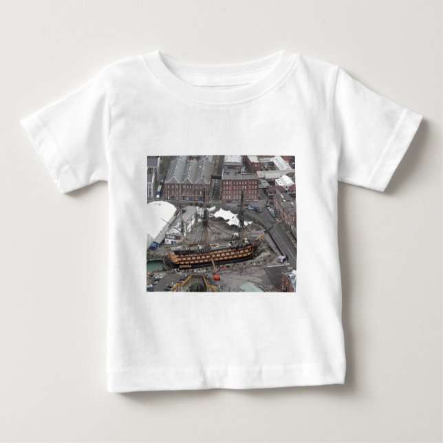 H.M.S. Victory Baby T-Shirt (Front)