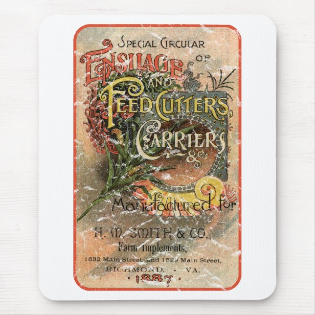 H.M. Smith & Co.-1887 - distressed Mouse Pad (Front)
