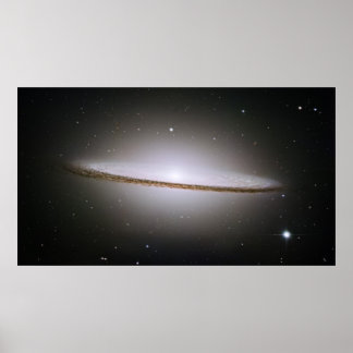 H Majestic Sombrero Galaxy M104 Poster