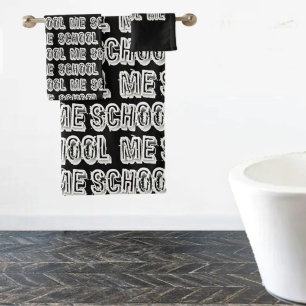 H. Metal Translucent-Wht Bath Towel Set