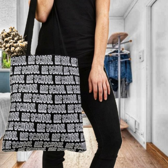 H. Metal Translucent-Wht Tote Bag (Check out this awesome tote for fall!)