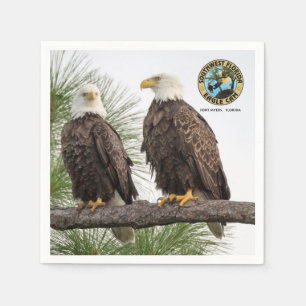 H&O Eagle Cam Cocktail Paper Napkins