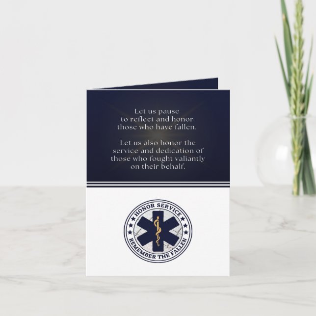 H.O.N.O.R. Card (Front)