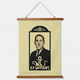 H.P. Lovecraft Fan Festival Hanging Tapestry