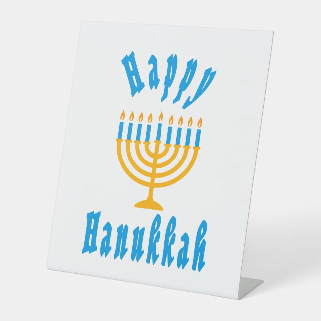 H PEDESTAL SIGN (Front)