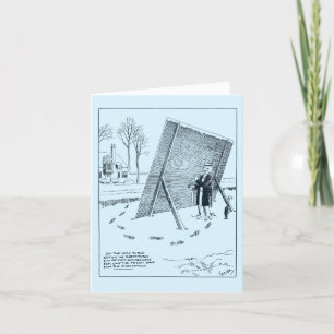 H.T. Webster/Timid Soul Christmas Card